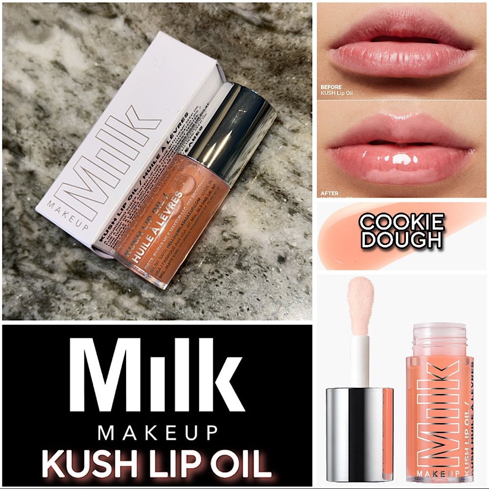 NIB - MILK MAKEUP - Kush Lip Oil - COOKIE DOUGH